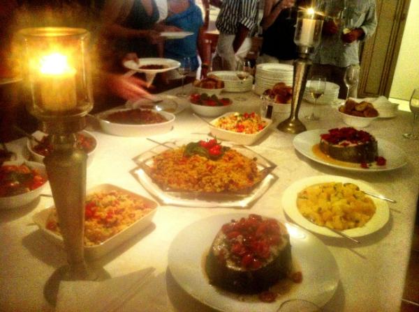 RobertoBolle's tweet photo. Great dinner! Slurp :-D http://t.co/NGzN7ZVX