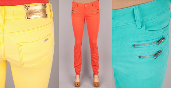 Hou je ook zo van die gekleurde skinny’s? Deze leuke zijn nu met 50% korting maar 29,98! bit.ly/ODLKmY