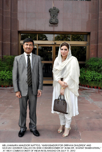 JahanAra M Wattoo on Twitter: "With High Commissioner of India in Islamabad. / Twitter