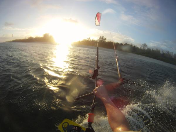 Great kiting on Desroches Island, Seychelles. Using the GoPro HD Hero, kite Hadlow ID. <a href="/DesIsland/">Desroches Island</a> <a href="/GoPro/">GoPro</a> <a href="/AaronHadlow/">Aaron Hadlow</a>