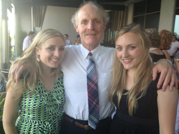 MagsThomson's tweet photo. My dad and his girls :) http://t.co/rMLT8oqM