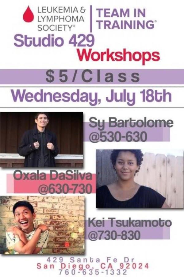 TOMORROW at STUDIO 429!!! Come support for a good cause!