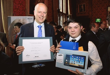 SmartApprentice's tweet image. A teenager won a national award from the world&apos;s biggest software company without even realising he was nominated!