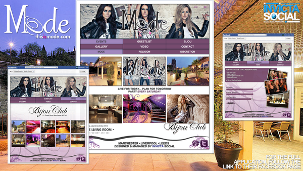 InvictaSocial's tweet image. Check out what we have done for @ModeEvents. Want something like this for your Facebook Page? Get in touch with us.