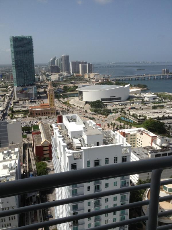 EliteMiami's tweet photo. Great view from studio at Loft II in downtown Miami #miamirealestate http://t.co/ZPcRitCR
