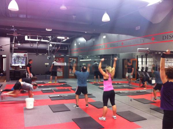 WarrenSchindler's tweet photo. Great day for some hang cleans! Here for the 4/5/6 @CrossFitBC come on down! #CrossFit http://t.co/4lGIZ6Yz
