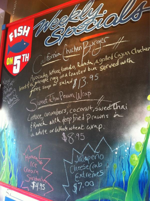 fishonfifth's tweet photo. Come try out one of our latest specials! #Yummmm http://t.co/pkZ8i1Bh