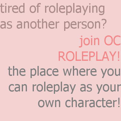 OCRoleplay's tweet photo. @Rp__HappyBaby [help retweet] agency rp butuh banyak member. agency ini beda banget sama yang lain loh :) makasih ^^ http://t.co/Ac7VeFtj