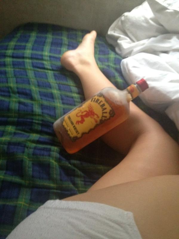 torikuch's tweet image. Fireball as an ice pack. #campingproblems #soremuscles