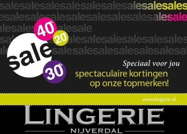 OPRUIMING!OPRUIMING! De opruiming is begonnen bij Lingerie. Wees er snel bij!!
De Zomer komt eraan.