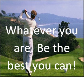 What ever you are be the best you can be. #Mastersbreath