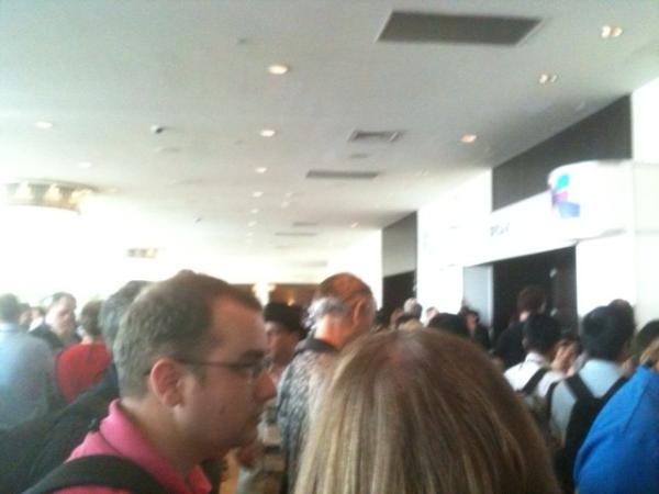 CoreSolution's tweet image. Before the doors open for the closing session. #fmdevcon