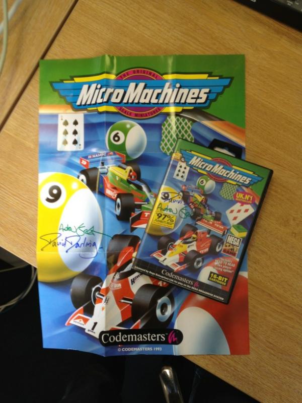 kwalee's tweet image. Are you going to the #BoBHack? Take part in the Micro Machines tournament to win signed retro goodies!