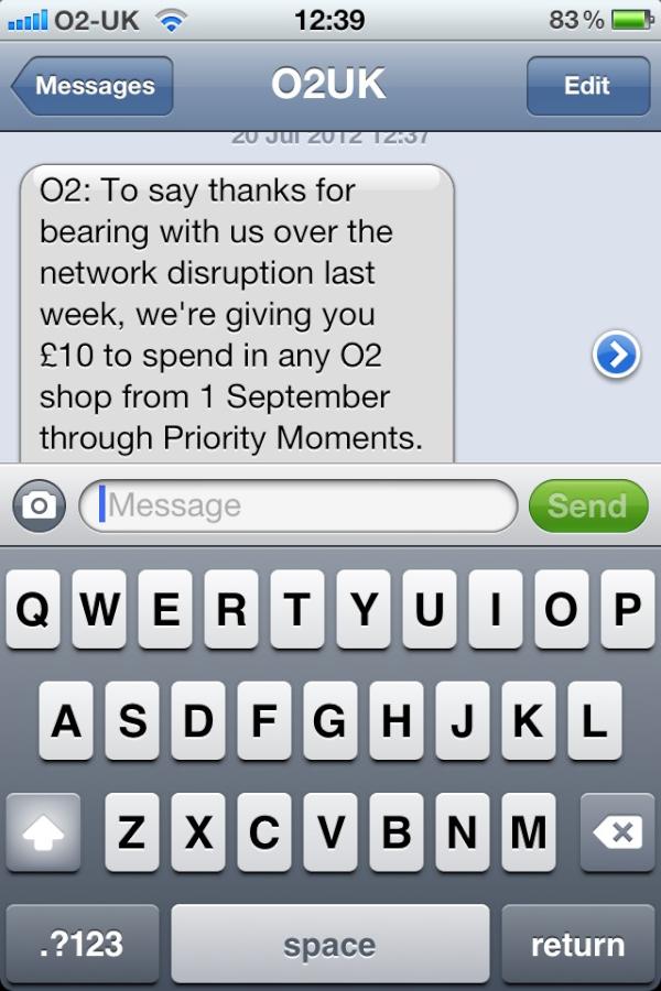 Jalmond8's tweet image. Even though my network didn't go down. #CheersO2