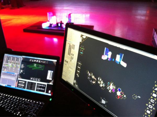 AEDDistribution's tweet image. 3 projector edge blend , and 3D mapping it all happend at the Barco days @ AED display !