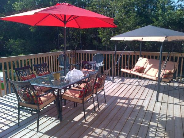 New deck set up!