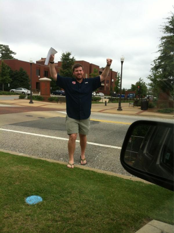ANHurst21's tweet photo. Done!! #itsover #finally #iamsoproud #graduationbound @MichaelStuckey http://t.co/PubpbUs9