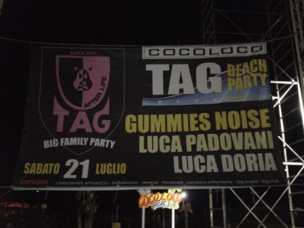 GummiesNoise's tweet photo. Sat 21 Tag club big family!!
Cocoloco Beach club - sottomarina Venezia
Gummies Noise
Luca Padovani
Luca Doria http://t.co/H0AXzOCH