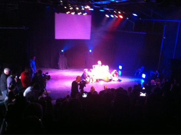 Dag 2 van de Zwarte Cross. Wij doen alle podia op de Theaterweide, met vanochtend Gerda Havertong in de theatertent!