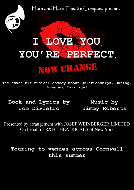 'I Love You, You're Perfect, Now Change' at The Ritz Penzance on 11th August.
Come One Come All #theatreinCornwall