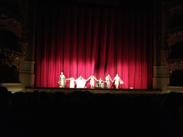 agalceran's tweet image. Acaba el 1r acte d' #Aida al #Liceu Gran #Radvanovsky i #Giordani ens fa patir...