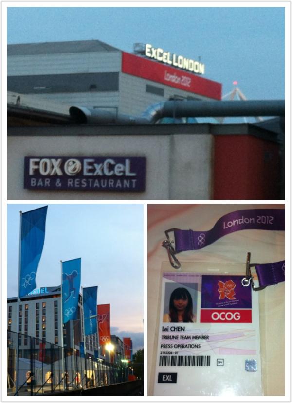 Had training for the #Olympic Press Operation team today at Excel London ;)