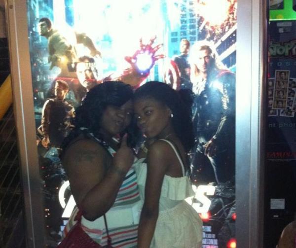 CiciClover's tweet photo. Me and my aunt old pic but love it http://t.co/PCFUkG8e