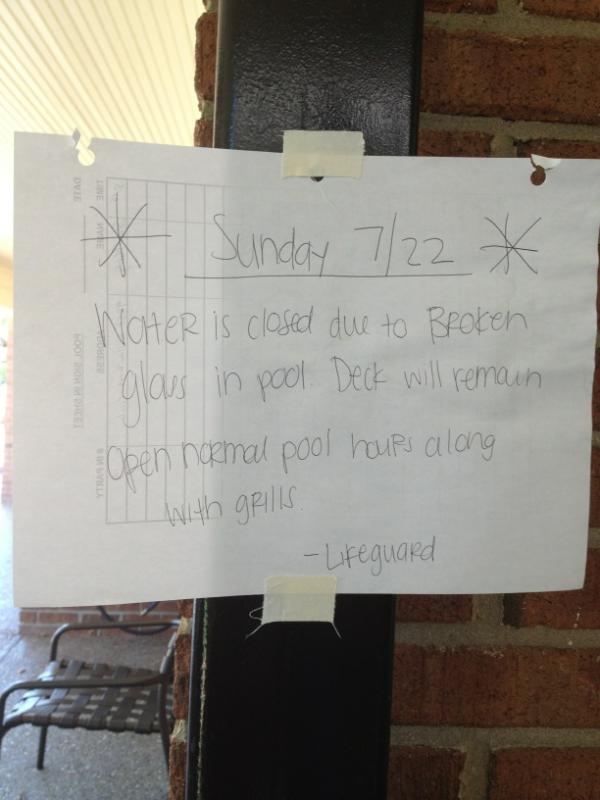 BDHERZOG's tweet image. And #poolfail... @NikkiSei @TheRealJeramie