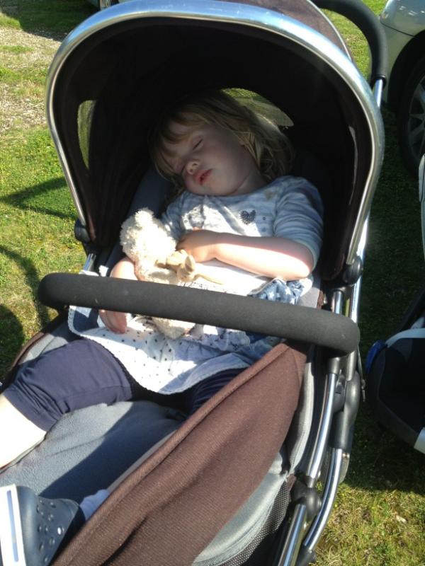 The aftermath of a day at Legoland! #pooped