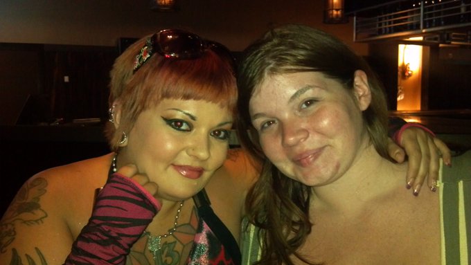 With @LexxxiLuxe at the all u can eat tapas bar at vegas hard rock hotel! Yummmmmmm http://t.co/Twwe<a class="tags" href="/tag/lexxxiluxe">@lexxxiluxe</a>