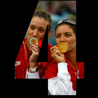 NBCOlympics's tweet photo. There are 4 DAYS until the #OpeningCeremony. Thanks to @mistymaytreanor &amp; @kerrileewalsh for being our "4" today! http://t.co/ova1jpSp