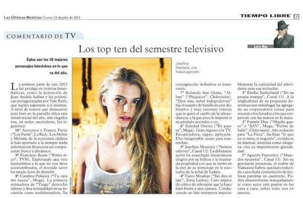 Larry Moe, destacó a Vasco Moulian dentro de los Top 10 de los mejores personajes televisivos 2012! <a href="/vmoulian/">Vasco</a>