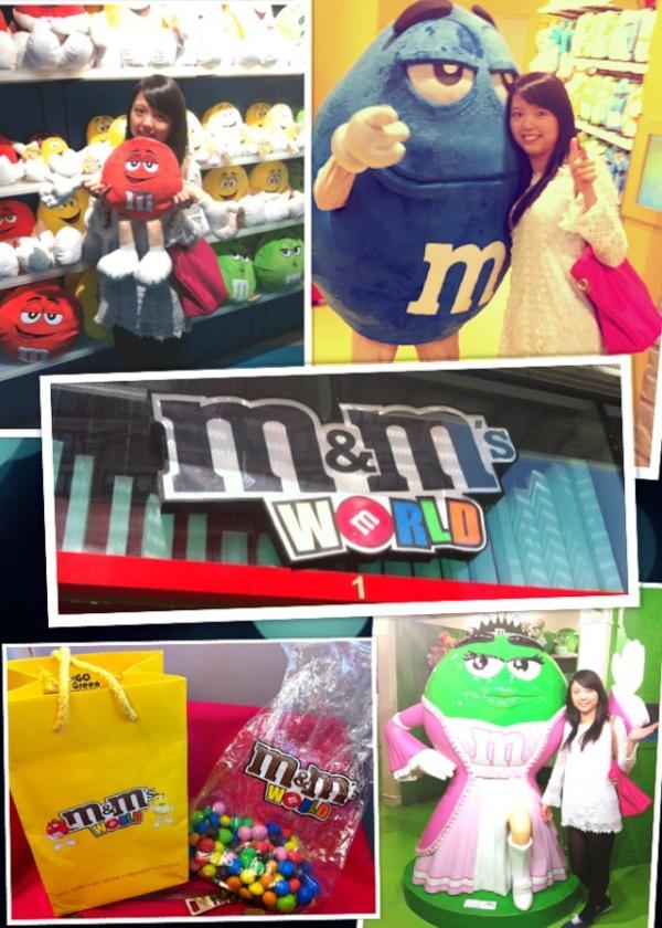 M&amp;M's World in London - cutest shop I've ever been to！o(^_-)O
