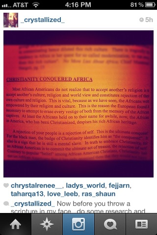 saharxgoddess's tweet image. Christianity conquered Africa #truthpost
