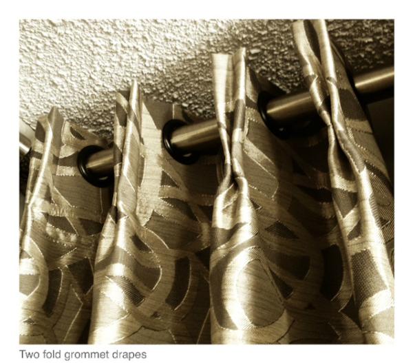RainbowDraper's tweet photo. New drapery style! Pleated grommets, add tailored twist to the modern grommet http://t.co/kt0r0bI5