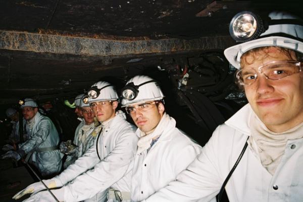 Schalker Knappen unter Tage - hat was, oder?