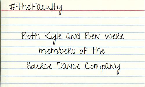 wereabigdeal's tweet image. #WBDFunFacts about @kvicente21 @benjaminrit of #theFaculty Check out their #FunFive video on wereabigdeal.com!