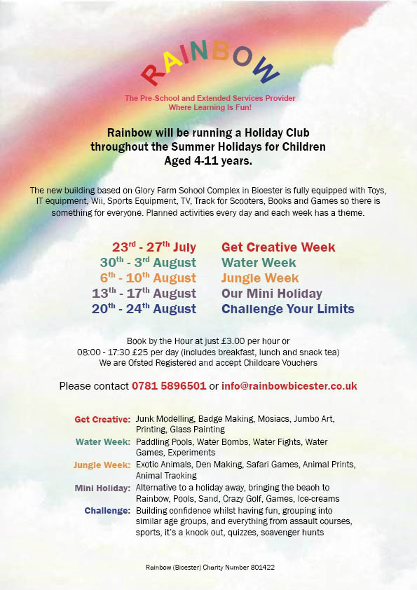 Rainbow Bicester (@rainbowbicester) on Twitter photo 