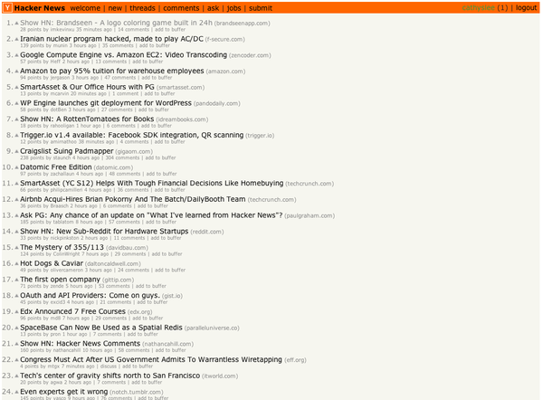 #1 on <a href="/hackernews/">Hacker News</a>! Oh My Gosh.