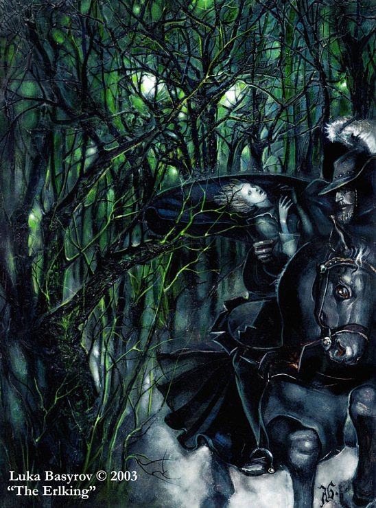 король баллады. в. лесной царь шуберт. гете и. баллада лесной царь.