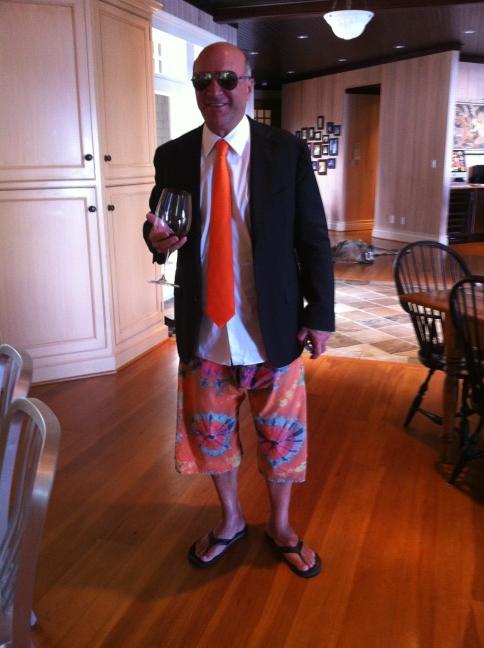 chefmattbinkley's tweet image. #KevinO'Leary split personality...  Business up top, party down low. #Muskoka baby!