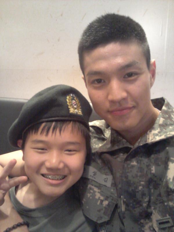 사촌동생 경현이랑 ㅋㅋ