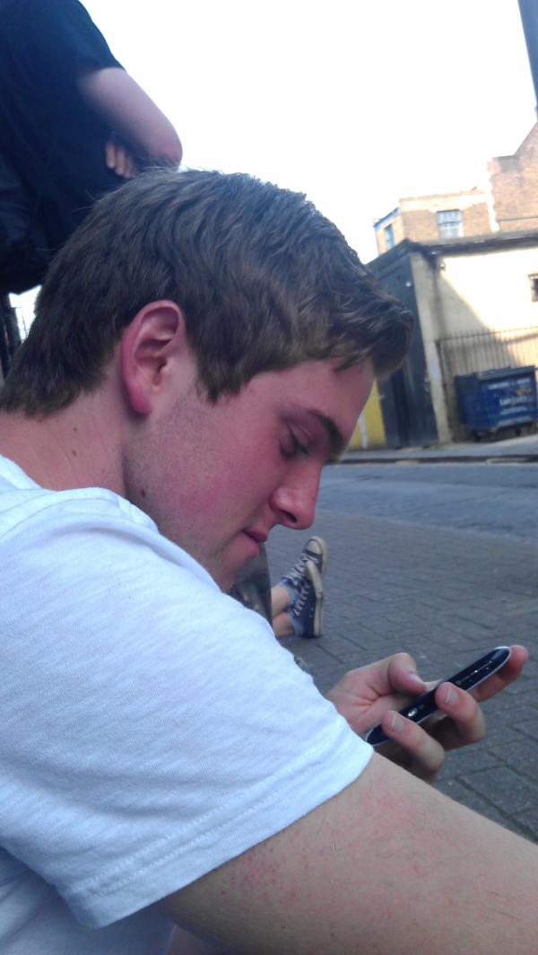 With this prick waiting to see blink 182