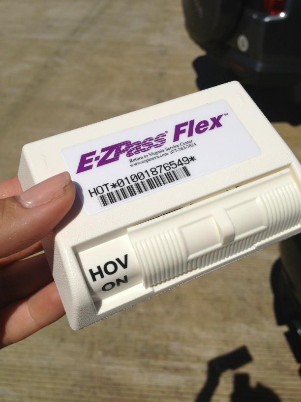 Melissa Mollet on X: Our first look at the EZ Pass Flex. Switch to HOV to  carpool free on new 495 Express Lanes. @nbcwashington @News4Today   / X