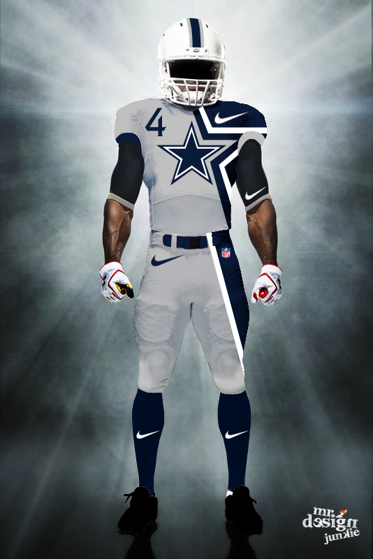 Would You Embrace This Dallas Cowboys Mixtape Uniform Concept?