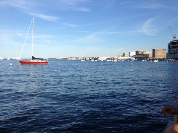 hendron's tweet image. #scratchmit
Enjoying Boston Harbor