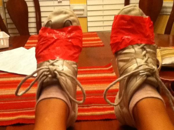 mfalmersss's tweet image. #cheerprobz #infinities #ducttape