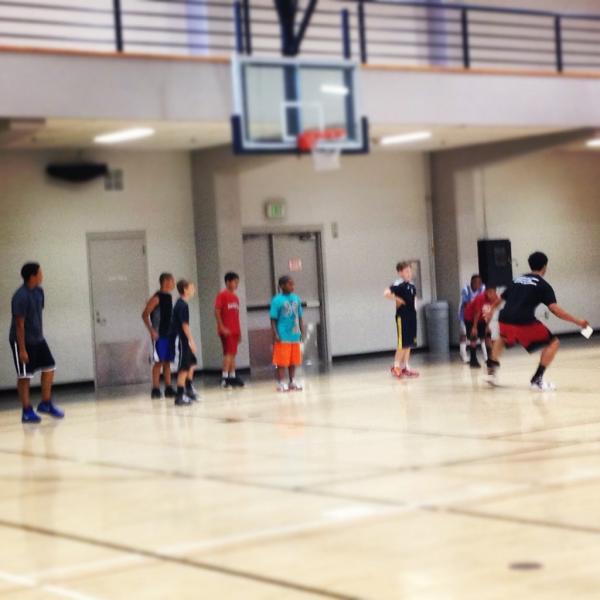 IamAD23's tweet image. #CoachAD Showing the youngins how to shut the opponent down