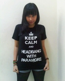 Paramore unofficial tees. Cotton Combed 30s. available size S-L. Only 75k! Grab it fast!! Cc: <a href="/ParamoreINA/">Paramore Indonesia</a>