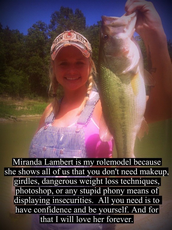 Miranda Lambert should be every country girls role model ❤